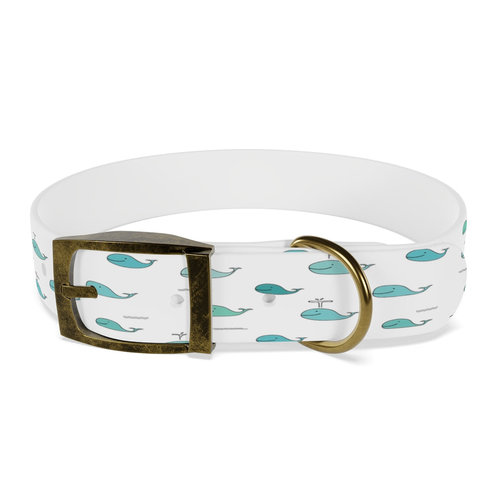"Cute Whales" Pet Collar
