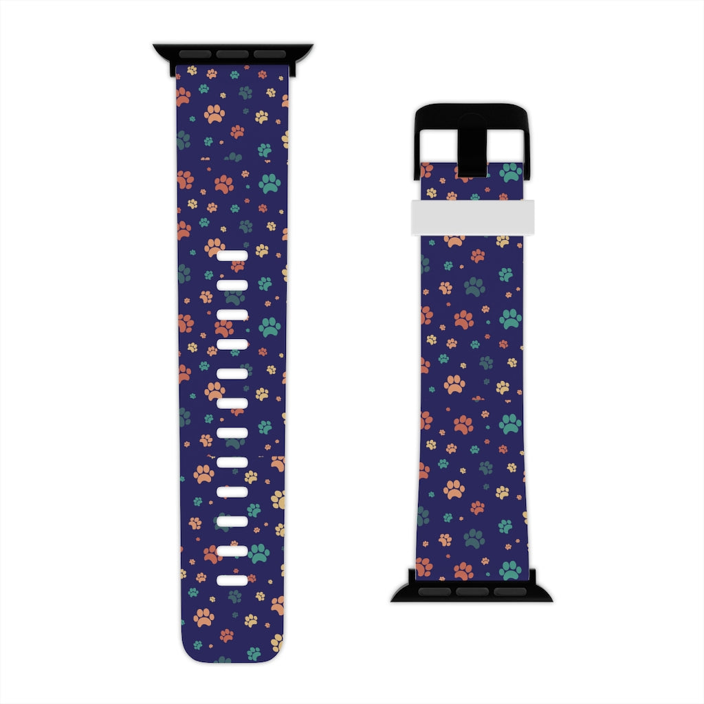 "PawPrint Pattern" Watch Band for Apple Watch