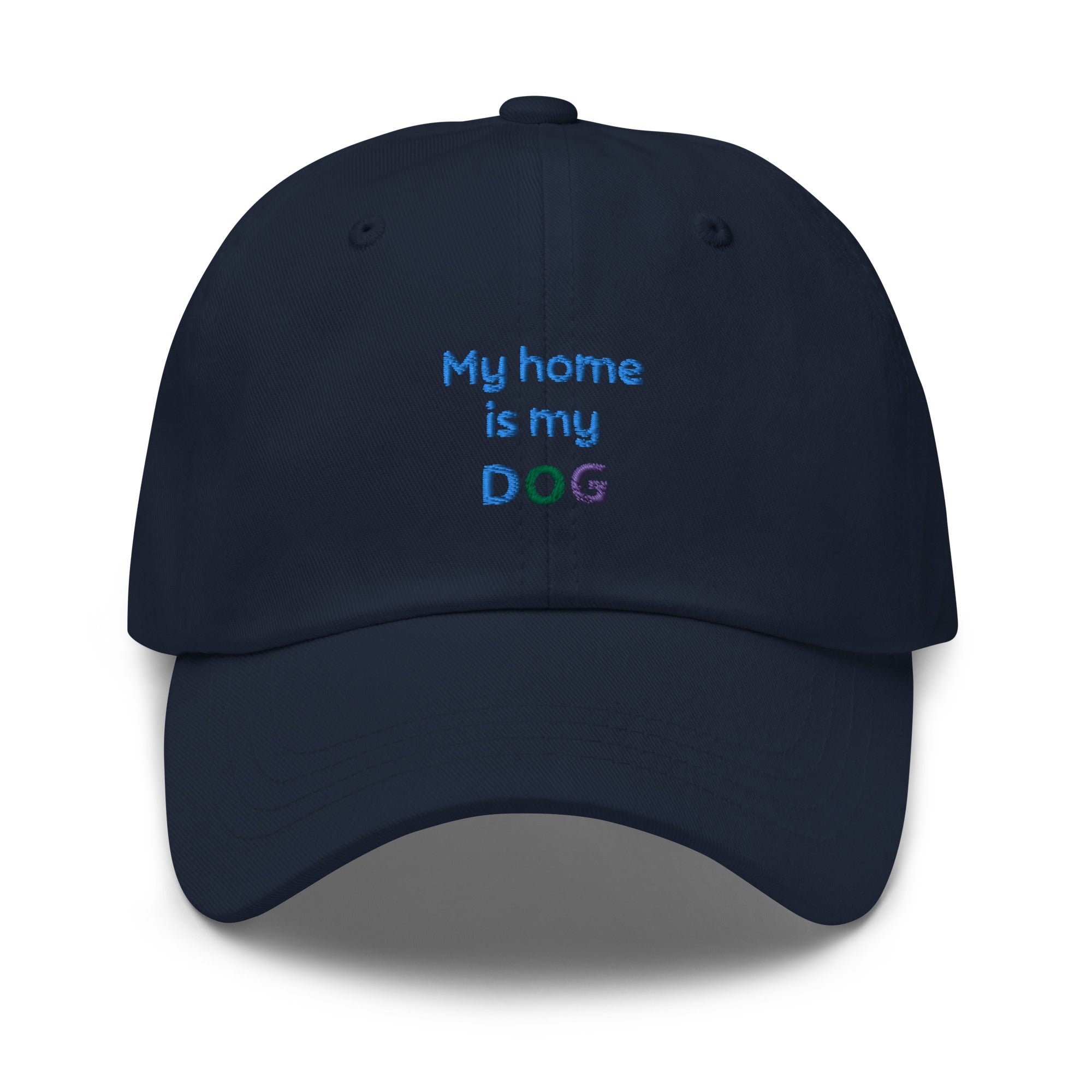"My Home Is My Dog" Dad hat