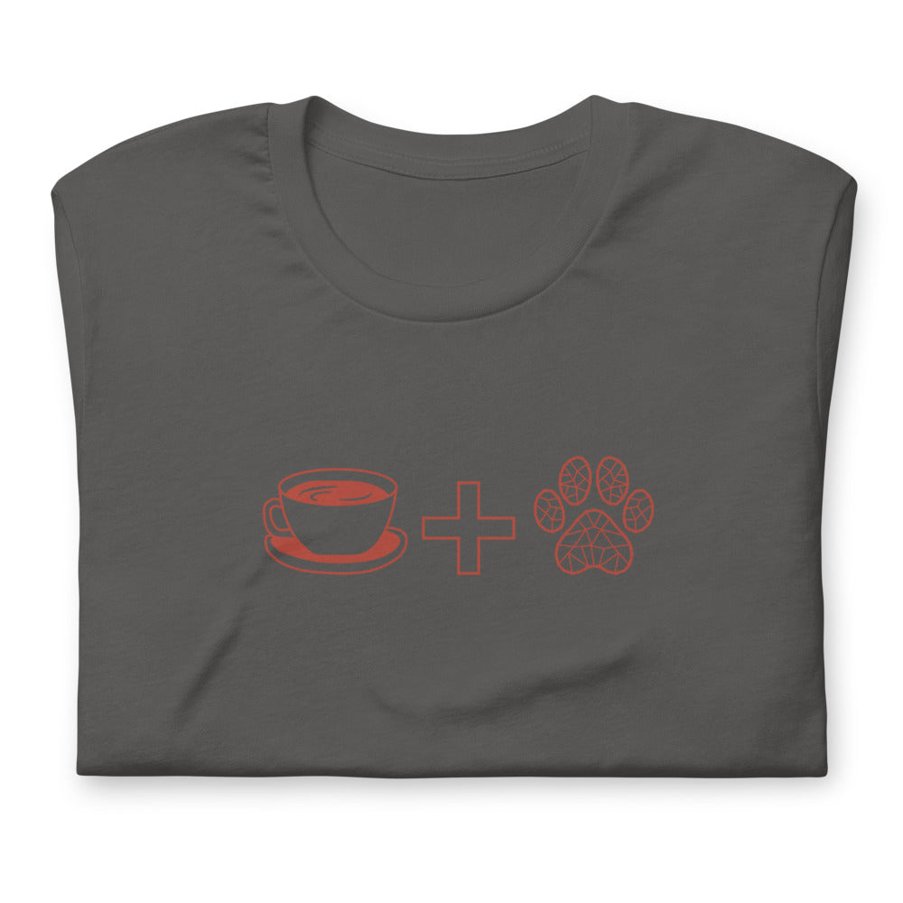 "Coffee and Dog Lovers" Unisex T-shirt