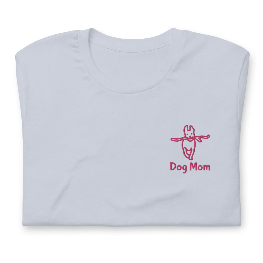 "Dog Mom" Short-sleeve unisex t-shirt