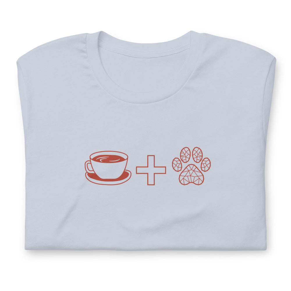 "Coffee and Dog Lovers" Unisex T-shirt